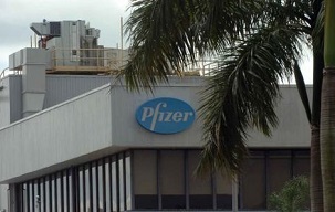 Pfizer building front